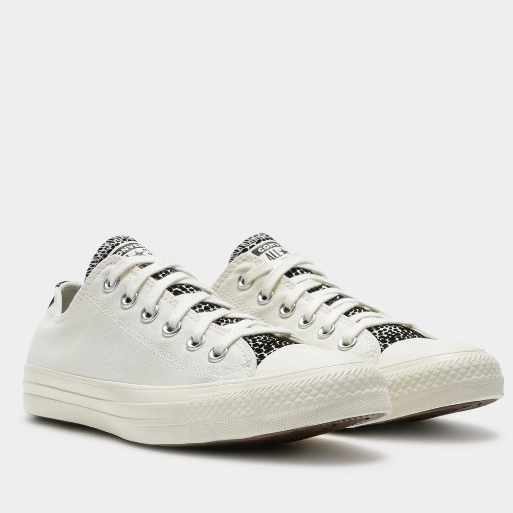 Converse Chuck Taylor All Star Croc Ox Digital Daze Egret/Black Canvas (used)